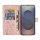 Hülle für Samsung Galaxy S25 Ultra Handyhülle Handy Tasche Wallet Case Flip Cover in Rosegold