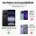 Hülle für Xiaomi Redmi Note 14 4G, Handy Tasche Handyhülle Wallet Case Flip Cover in Grau