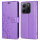 Hülle für Xiaomi Redmi Note 14 4G, Handy Tasche Handyhülle Wallet Case Flip Cover in Lila