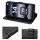 Hülle für Xiaomi Redmi Note 14 4G, Handy Tasche Handyhülle Wallet Case Flip Cover in Schwarz