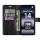 Hülle für Xiaomi Redmi Note 14 4G, Handy Tasche Handyhülle Wallet Case Flip Cover in Schwarz
