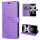 Hülle für Xiaomi Redmi Note 14 Pro 4G, Handy Tasche Handyhülle Wallet Case Flip Cover in Lila