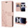 Hülle für Xiaomi Redmi Note 14 Pro 5G, Handy Tasche Handyhülle Wallet Case Flip Cover in Rosegold