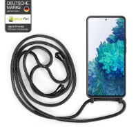 Handykette für Samsung Galaxy S20 FE Hanyhülle mit Band Hülle mit Kodel Smartphone Halskette in Schwarz