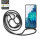 Handykette für Samsung Galaxy S20 FE Hanyhülle mit Band Hülle mit Kodel Smartphone Halskette in Schwarz