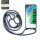 Handykette für Samsung Galaxy S21 FE Hanyhülle mit Band Hülle mit Kodel Smartphone Halskette in Blau