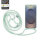 Handykette für Samsung Galaxy S25 Ultra Hanyhülle mit Band Hülle mit Kodel Smartphone Halskette in Mintgrün