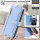 Handykette für Apple iPhone 16E – Handyhülle mit Band PU-Leder Hellblau