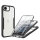 Handyhülle für Apple iPhone 16E – 360° Panzer Case mit Displayschutz Schwarz