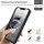 Handyhülle für Apple iPhone 16E – 360° Panzer Case mit Displayschutz Schwarz