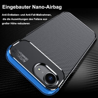 Handyhülle für Apple iPhone 16E – Outdoor Silikon Cover Schwarz