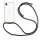 Handykette für Apple iPhone 16E – Handyhülle mit Band Schwarz