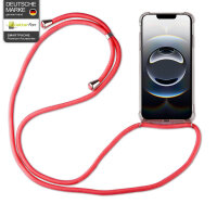Handykette für Apple iPhone 16E – Handyhülle mit Band Rot