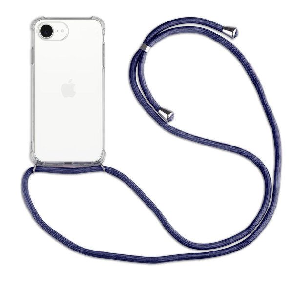 Handykette für Samsung Galaxy A36 / A56 Handyhülle mit Band Case TPU Hülle mit Kordel in Blau