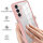 360° Hülle für Samsung Galaxy A26, 360 Grad Handyhülle mit Integriertem Displayschutz in Rosa