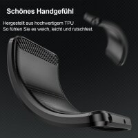 Carbon Hülle für Samsung Galaxy A26 Handyhülle Back Cover Handy Tasche Bumper
