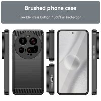 Hülle für Xiaomi 15 Ultra Carbon Look Handyhülle Outdoor Stoßfeste Handy Tasche Bumper