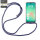 Handykette für Samsung Galaxy A26 Handyhülle mit Band Case TPU Hülle mit Kordel in Blau