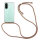 Handykette für Samsung Galaxy A26 Handyhülle mit Band Case TPU Hülle mit Kordel in Rainbow
