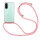 Handykette für Samsung Galaxy A26 Handyhülle mit Band Case TPU Hülle mit Kordel in Rosa