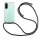 Handykette für Samsung Galaxy A26 Handyhülle mit Band Case TPU Hülle mit Kordel in Schwarz