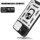 Handyhülle für Apple iPhone 16E – Ring Panzer Case Silber