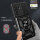 Outdoor Panzer Hülle für Samsung Galaxy A36 / Galaxy A56 mit Kameraschutz Ringhalter Bumper in Schwarz