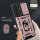 Outdoor Panzer Hülle für Samsung Galaxy A36 / Galaxy A56 mit Kameraschutz Ringhalter Bumper in Rosegold