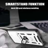 Outdoor Panzer Hülle für Xiaomi 15 Handyhülle Kameraschutz Ringhalter in Silber