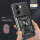 Outdoor Panzer Hülle für Poco X7 Pro 5G Handyhülle Kameraschutz Ringhalter in Schwarz