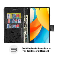 Hülle für Xiaomi 15 Ultra Handy Tasche Handyhülle Wallet Case Flip Cover in Schwarz