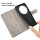 Hülle für Xiaomi 15 Ultra Handy Tasche Handyhülle Wallet Case Flip Cover in Grau