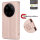 Hülle für Xiaomi 15 Ultra Handy Tasche Handyhülle Wallet Case Flip Cover in Rosegold