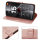 Hülle für Xiaomi 15 Ultra Handy Tasche Handyhülle Wallet Case Flip Cover in Rosegold