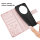 Hülle für Xiaomi 15 Ultra Handy Tasche Handyhülle Wallet Case Flip Cover in Rosegold