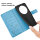 Hülle für Xiaomi 15 Ultra Handy Tasche Handyhülle Wallet Case Flip Cover in Blau