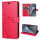 Hülle für Xiaomi 15 Handy Tasche Handyhülle Wallet Case Flip Cover in Rot