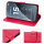 Hülle für Xiaomi 15 Handy Tasche Handyhülle Wallet Case Flip Cover in Rot