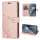 Hülle für Xiaomi 15 Handy Tasche Handyhülle Wallet Case Flip Cover in Rosegold