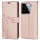 Hülle für Xiaomi 15 Handy Tasche Handyhülle Wallet Case Flip Cover in Rosegold