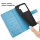 Hülle für Xiaomi 15 Handy Tasche Handyhülle Wallet Case Flip Cover in Blau