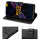 Hülle für Poco X7 Pro 5G Handy Tasche Handyhülle Wallet Case Flip Cover in Schwarz