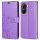 Hülle für Poco X7 Pro 5G Handy Tasche Handyhülle Wallet Case Flip Cover in Lila