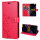 Hülle für Poco X7 Pro 5G Handy Tasche Handyhülle Wallet Case Flip Cover in Rot