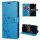 Hülle für Poco X7 Pro 5G Handy Tasche Handyhülle Wallet Case Flip Cover in Blau