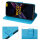 Hülle für Poco X7 Pro 5G Handy Tasche Handyhülle Wallet Case Flip Cover in Blau
