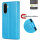 Handy Tasche für Samsung Galaxy A26 5G Hülle Handyhülle Klapphülle Wallet Case in Blau