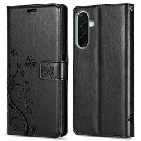 Handy Tasche für Samsung Galaxy A26 5G Hülle Handyhülle Klapphülle Wallet Case in Schwarz