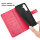 Handy Tasche für Samsung Galaxy A26 5G Hülle Handyhülle Klapphülle Wallet Case in Rot