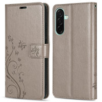 Handy Tasche für Samsung Galaxy A26 5G Hülle Handyhülle Klapphülle Wallet Case in Grau
